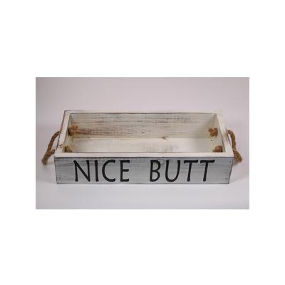 China Europe Nice Butt Bathroom Decor Box Toilet Basket Tank Topper Doubles for sale