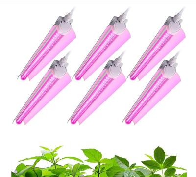 China Warehouse New 18W 1.2m T8 T5 Indoor Integrated Full Spectrum LED Tube Grow Light for sale