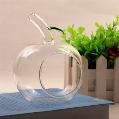 China Home Stable Glass Holder Large Decoration Wholesale Glass Candle Holder for sale