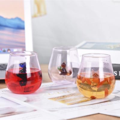 China Wholesale Unbreakable Glass Cup Luxury Design Quality Quality Mug Glass Mug for sale