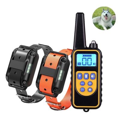 China Viable Amazon Best Seller 300M Online Beeper Remote Shock Training Dog Collar Pet for sale