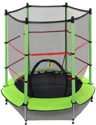 China Eco-friendly Baby Mini Trampoline With Protective Net Jumping Trampoline for sale