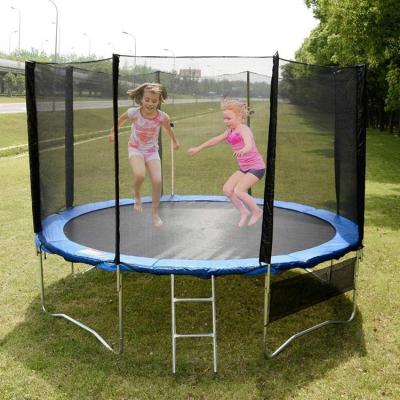 China Eco-friendly Factory 6ft 8ft Outdoor 10ft Trampoline With Safety Net Fence 12ft 14ft 15ft 16ft Outdoor Trampoline Kids for sale