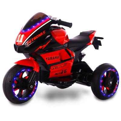 China Ride On Toy 3 Wheels Motorcycle People Prefer Electric Toy Car For Kids With Dual Motor Early Education With Light And Music for sale