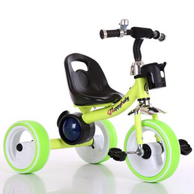 China 2021kid fashion eco-friendly kids tricycle music steel tricycle for kids 1-6 years old bicycles for sale