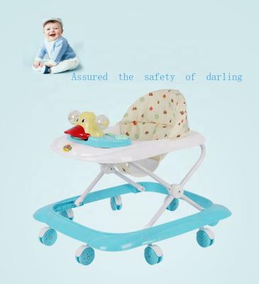 China 2019 Promotional Single Steel +plastic Aohong Baby Walker For 6-18 Month Baby for sale