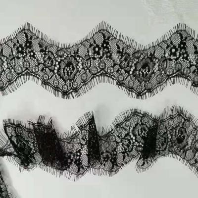 China Other High Quality Eyelash Lace Factory New Products With 7cm Wavy Clothing Accessories Wholesale for sale