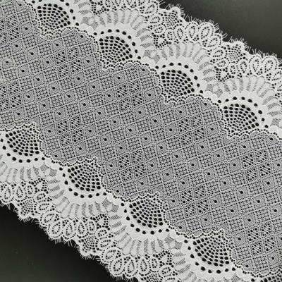 China Big Nylon Lace Fabric Wholesale Sustainable Delicate 2020 Latest Product Reasonable Prices for sale