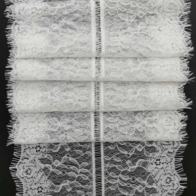 China 2020 New Product Sustainable High Quality Popular In Stock Soft Fabric Net Lace Yards For Sale for sale