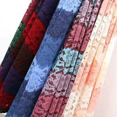 China Cost Effective Hot Selling Popular Popular Nylon Cotton Lace Fabric For Wedding Dresses for sale