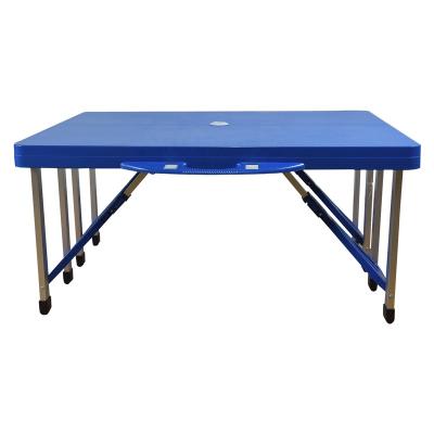 China Blank Outdoor High Quality Camping Picnic Table Top PP Folding Table for sale