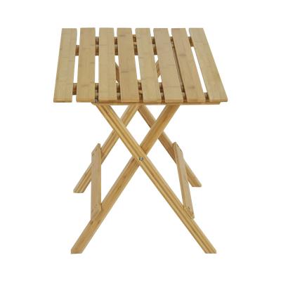 China New Arrival Modern Supplier Of Folding Solid Wood Camping Table For Outdoor Activities Small Wooden Fold Table for sale