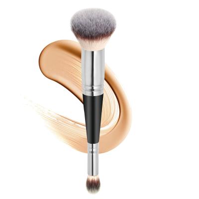 China New Arrival Artificial Fiber Makeup Brush Double-Ended Foundation Brush 2 Sided Concealer Brush Perfect Brush For Makeup for sale