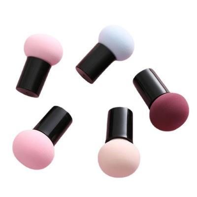 China high quality skin-friendly wet and dry set mushroom makeup sponge cotton breath beauty egg set for sale