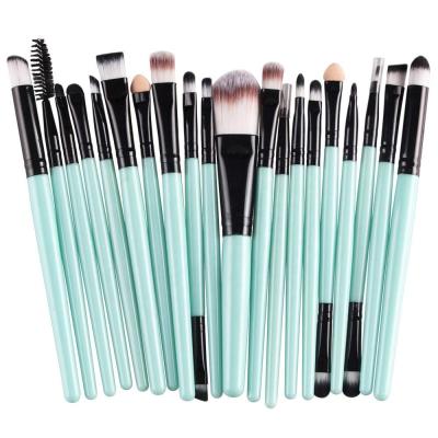 China New Arrival 20 Pcs Synthetic Fiber Makeup Brush Tools Make Up Toiletry Kit Wool Make Up Brush Set for sale