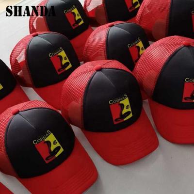 China JOINT Unisex Fashion 5 Panel Screen Printing Foam Custom Trucker Hat for sale