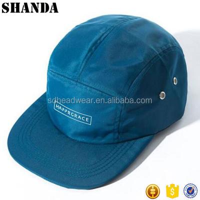 China JOINT dry fit nylon taslan custom printed 5 panel hats hats for sale