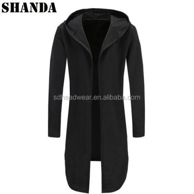 China Custom Made Fashion Anti-pilling Long Sleeve Hoodies Short Back Long Sleeve Thin Wind Coat for sale