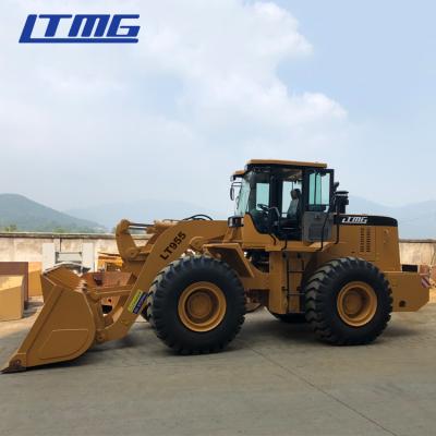 China Facultatieve de motor beilian tranmission 5 van LTMG Ton Wheel Loader Front End-Lader met AC en Bedieningshendel Te koop