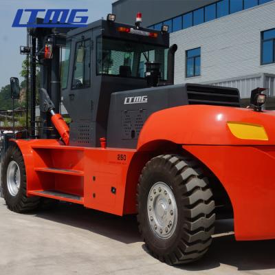 China 6700mm Raduis 25 Ton Forklift Container Moving Equipment 4400mm Wheelbase for sale