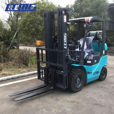 China 2.5t 3t Material Handling Forklift Truck LPG Gasoline Powered 20% Gradeability for sale