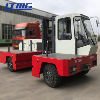 중국 3 Ton Side Forklift Trucks 6850 Kg Operating Weight 3600mm Lifting Height 판매용