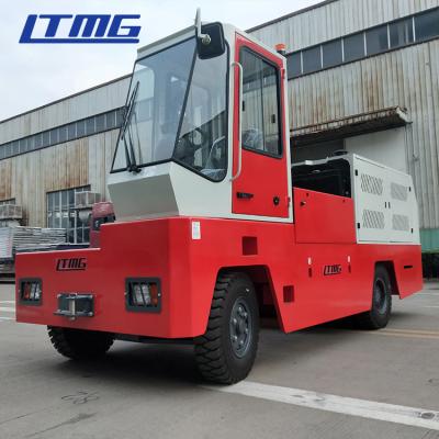 China Isuzu Engine 5 Ton Side Loader Forklift Solid Tires Side Shifter Optional for sale