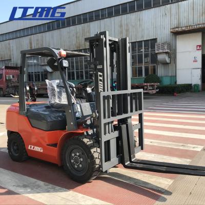 China La carretilla elevadora del gas de LTMG LPG 3,5 toneladas, libera por completo la máquina de la carretilla elevadora del palo de 2 etapas en venta