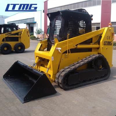 China Crawler Type Compact Skid Steer Loader Multi Terrain Loader 600kg Perkins Engine for sale