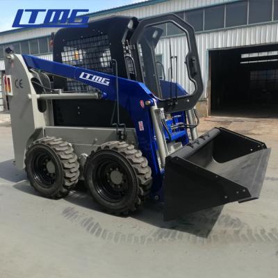 China LTMG Full Hydraulic System 6 Wheel Skid Steer / Rubber Track Loader 51 HP Power for sale