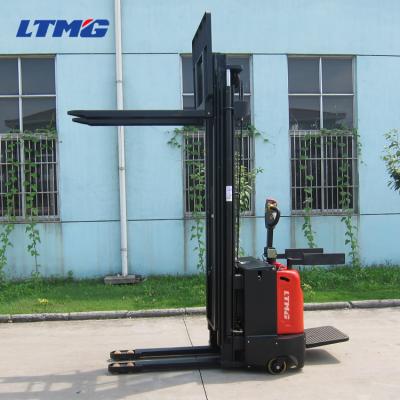 China 1.2 Ton Electric Pallet Stacker / Walkie Pallet Lift Stacker For Small Working Aisle for sale