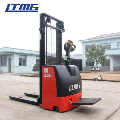 China LTMG Hydraulic Pallet Stacker , 1 Ton 1.2 Ton 1.5 Ton Ride On Pallet Stacker for sale