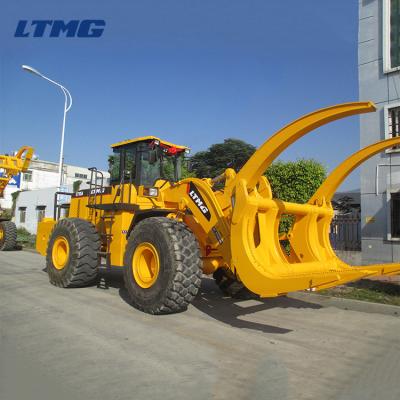 China 2200r / Min Hydraulic Wheel Loader Log Grapple Loader 15 Ton In Lumber Mill for sale