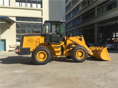 China Planetary Transmission Compact Wheel Loader , Electric Front End Loader 3.5 Ton for sale