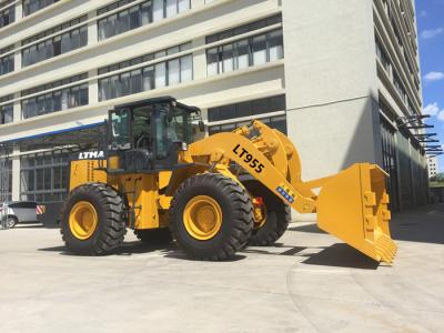 China de lader 220HP van het vooreindwiel 5 ton betaalt lader met diverse gehechtheid Te koop