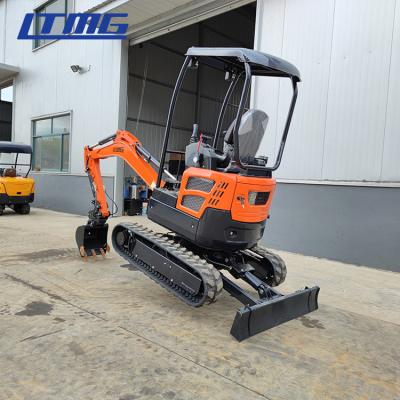 China De emmer Hydraulisch Klein Digger Mini Crawler Excavator van China 1.8ton 1.6ton zonder staart geen staart Te koop