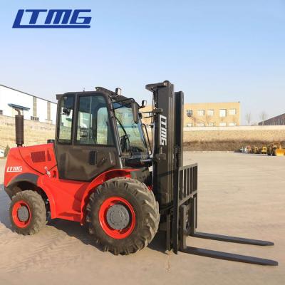 Κίνα Τραχύ forklift 2WD 4WD εκτάσεων LTMG 5ton όλο forklift εκτάσεων με το CE προς πώληση