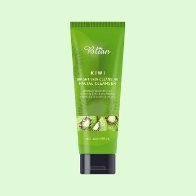 China Organic Acne Treatment Bilian Kiwi Fruit Face Care Facial Wash Acne Treatment Foam Facial Cleanser for sale