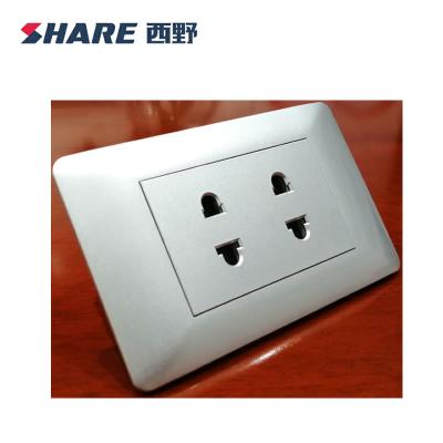 China MINISTRY OF THE INTERIOR HOTEL Factory Wholesale Good Quality 110V-250V 2 PC Material Strip 4 Pin Sockets For Peru /Ecuador/Brazil/Mexico for sale