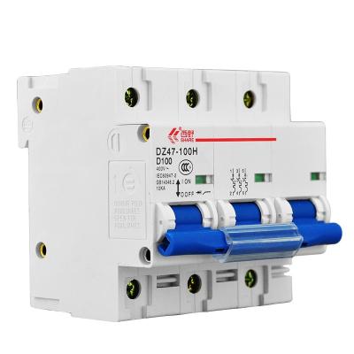 China Residential Factory Price of PART Mcb Mini Circuit Breaker 3P 63A 400V Automatic Mcb 100A for sale