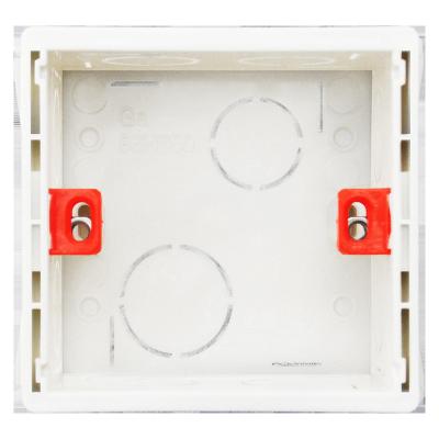 China Socket Box Junction PVC Switch Price White Color 86 Style High Quality Cheap Residential/Multipurpose Electrical Wall Box for sale