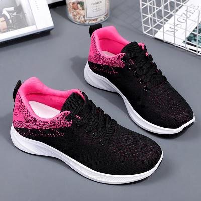 China G-2213 Fashion Cushioning Breathable Walking Lightweight Women's Shoes 2021 Summer Shoes Flat Gym Shoes for sale