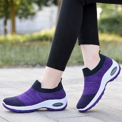 China Damping 1201 casual shoes de dama de Para de zapatos ladies loafers women cushion workout socks shoes for women new styles for sale