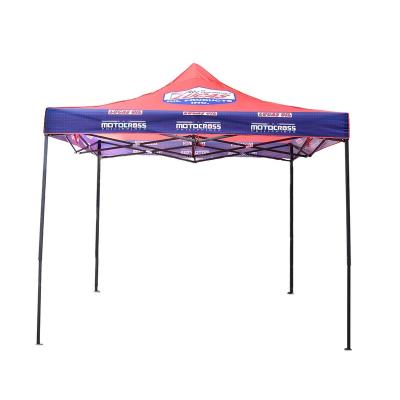 China Steel with black speckled paint Factory custom print durable carpa plegable 3x3 outdoor tents trade show tent for sales for sale