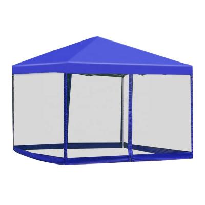 China Steel Branded customized color  3x3m 10x10 anti-mosquito and anti-insect collapsible toldo plegable for outdoor activities for sale