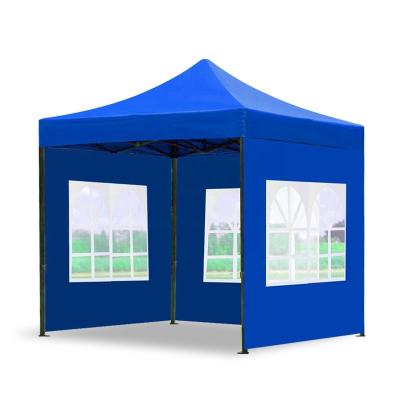 China Steel China factory OEM 10x10 3x3m folding type outdoor canopy 10x10 canopy tent with window for outdoor activities for sale