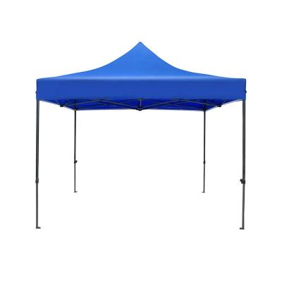 China Steel Factory direct supply 3x3m 10x10ft blue toldo plegable 3x3 advertising tent for exhibition booth for sale