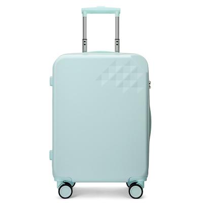 China Expandable ABS Hardside With Double Spinner Wheels Travel Suitcases Set for sale