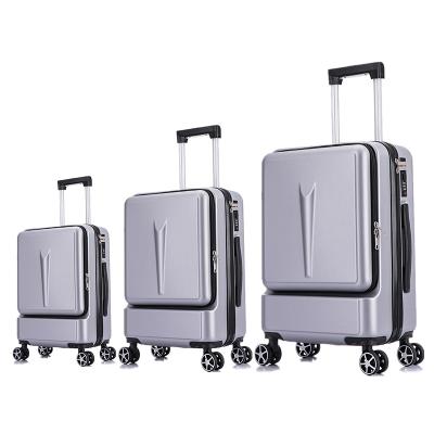 China ABS Hardside Lightweight Suitcase Box Expandable Luggage With Lightweight Spinner TSA Wheels Lock 20in Carry On Travel Luggage for sale