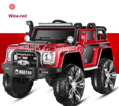 China BQ6188 Double Open Doors 4 Wheel Convertible Car Children Baby Kids Electric Toy Ride On SUV Car Juguetes zu verkaufen